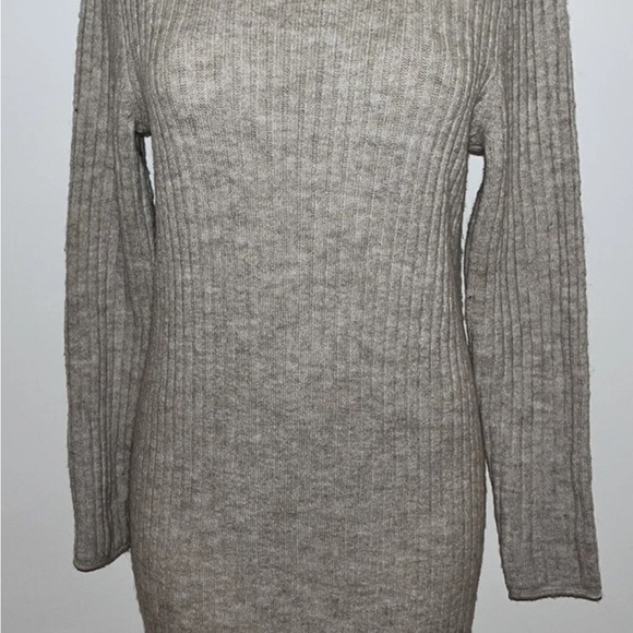 ASOS Dresses & Skirts - Asos women’s sweater dress cowl neck side slit suze 4 new